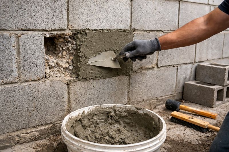 Block Wall Repair in Forestville, CA
