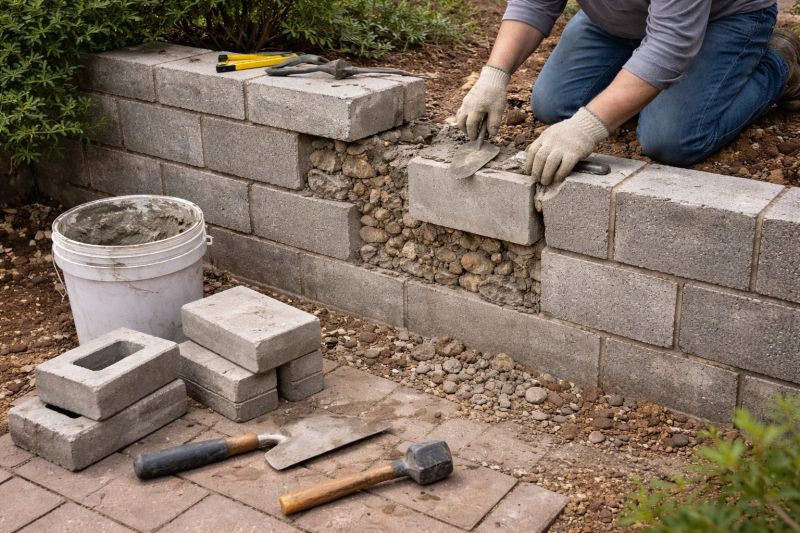 Block Wall Repair in Saint Helena, CA