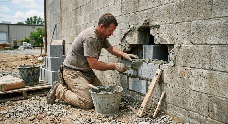 Block Work Repair in Santa Rosa, CA