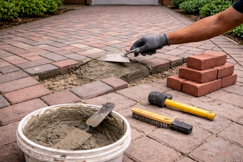 Brick Flatwork Repair in Penngrove, CA