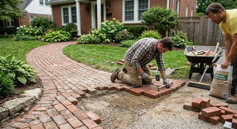 Brick Flatwork Repair in Sonoma County, CA