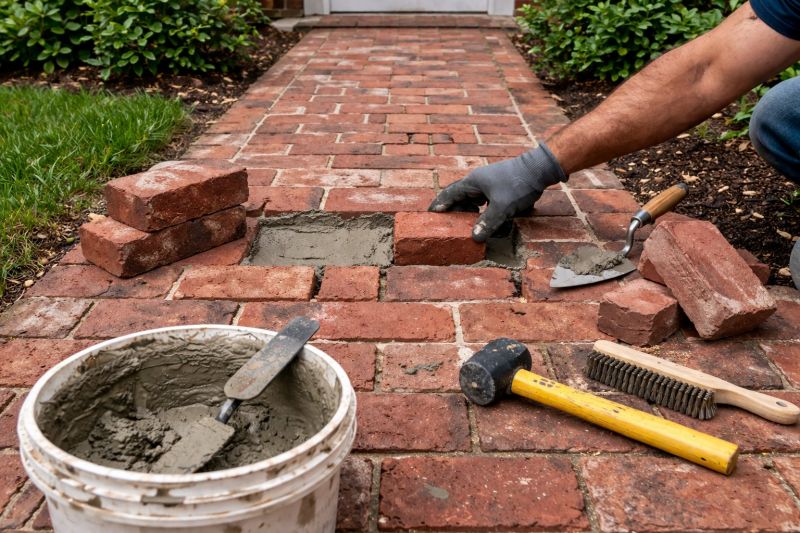 Brick Pathway Repair in Santa Rosa, CA