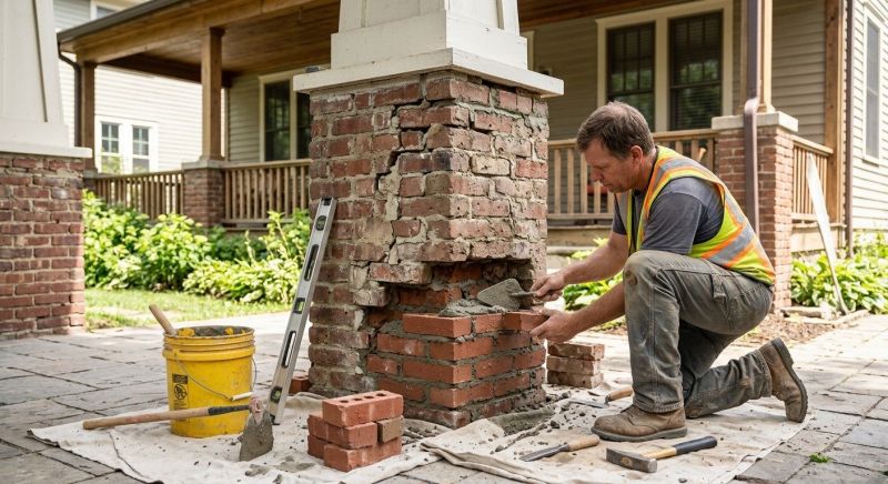 Brick Restoration in Sonoma, CA