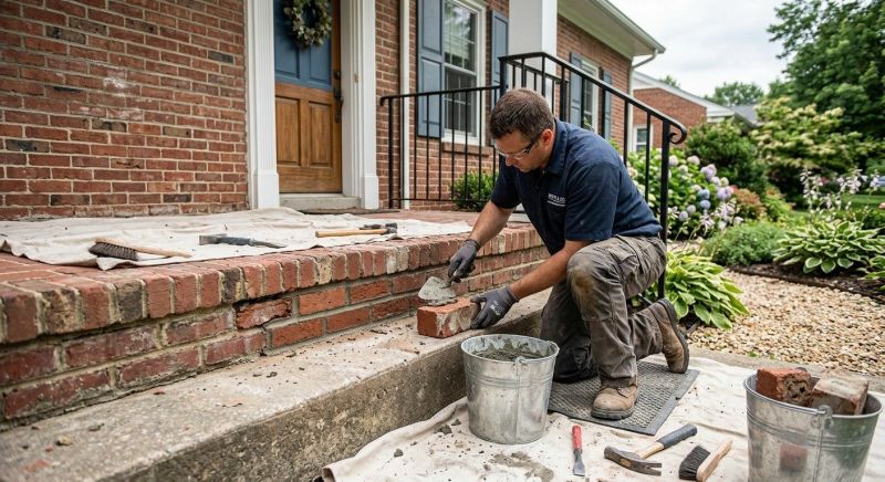 Brick Stairs Repair in Sonoma, CA