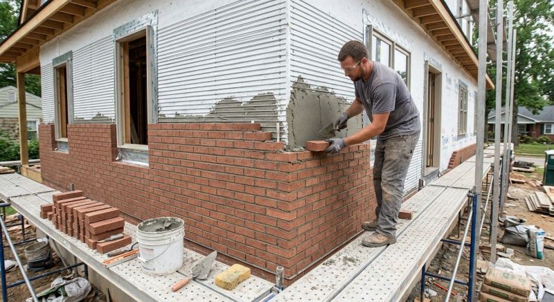 Brick Veneer Installation in Cloverdale, CA