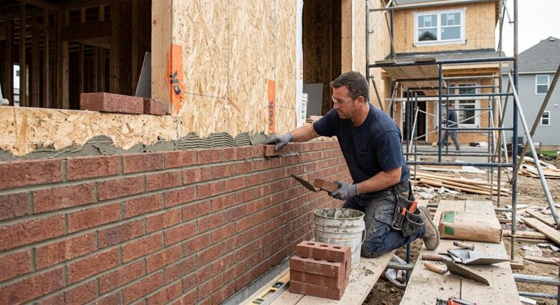 Brick Veneer Installation in Cotati, CA