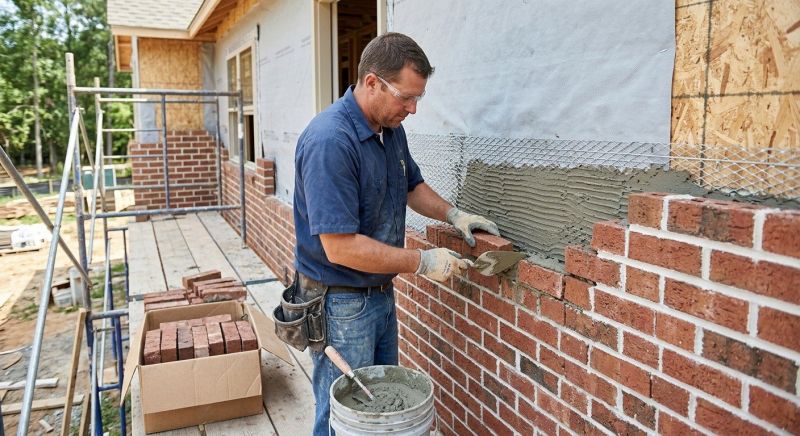 Brick Veneer Installation in Saint Helena, CA
