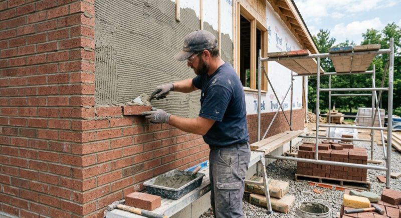 Brick Veneer Installation in Sebastopol, CA
