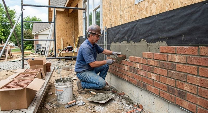 Brick Veneer Replacement in Cotati, CA