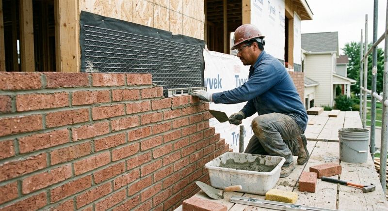 Brick Veneer Replacement in Forestville, CA