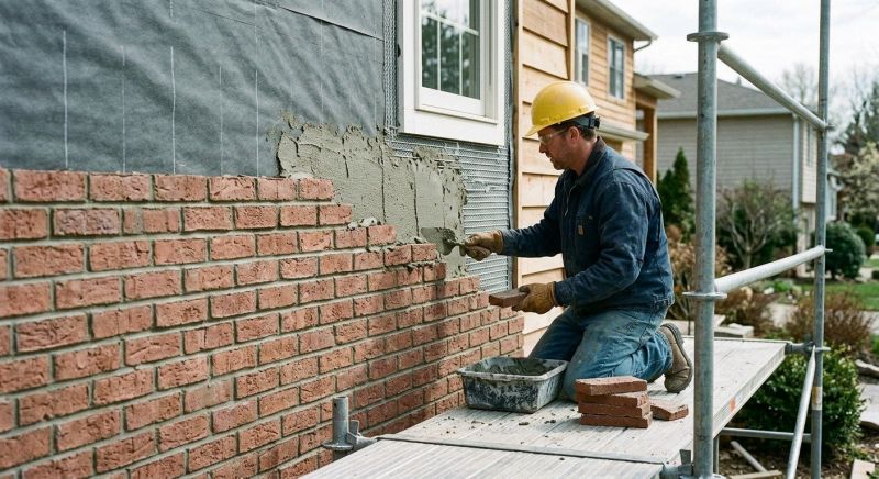 Brick Veneer Replacement in Petaluma, CA
