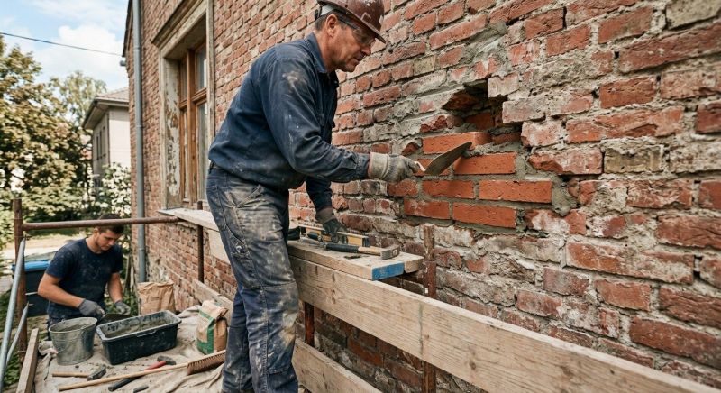 Brick Wall Repair in Cloverdale, CA