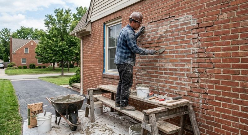 Commercial Brick Repair in Santa Rosa, CA