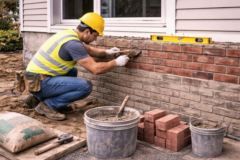 Brickwork Installation project example