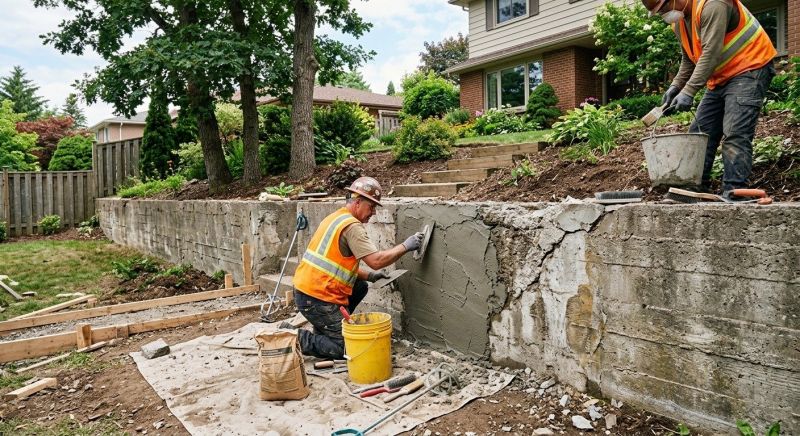 Retaining Wall Repair in Santa Rosa, CA