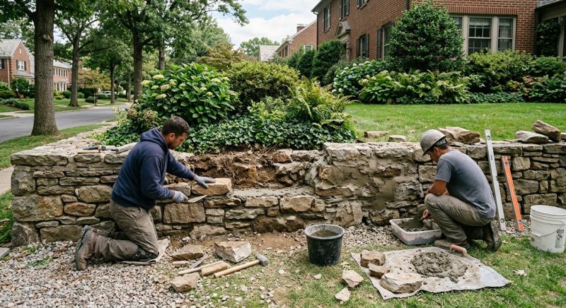 Retaining Wall Repair in Santa Rosa, CA