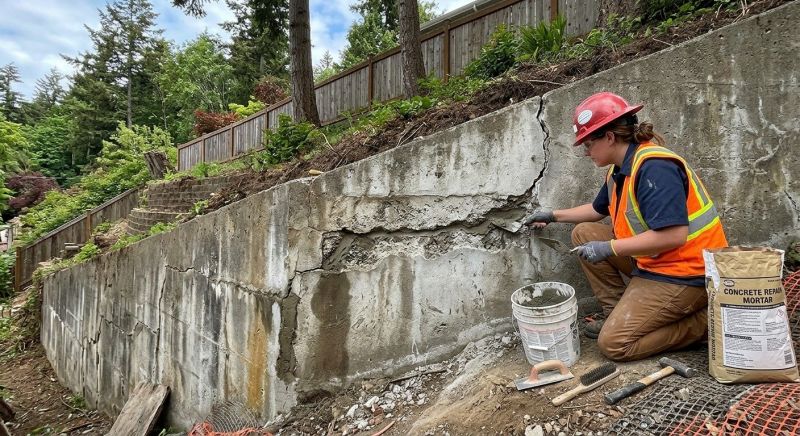 Retaining Wall Repair in Rohnert Park, CA