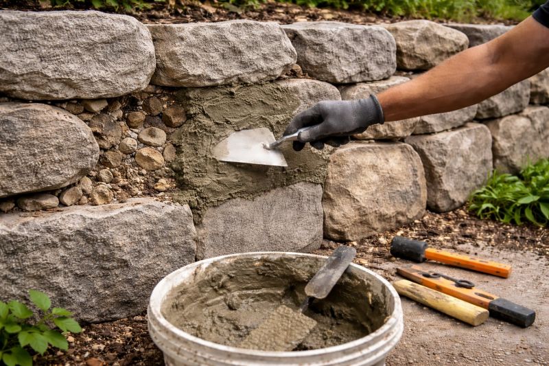 Retaining Wall Repair in Sebastopol, CA