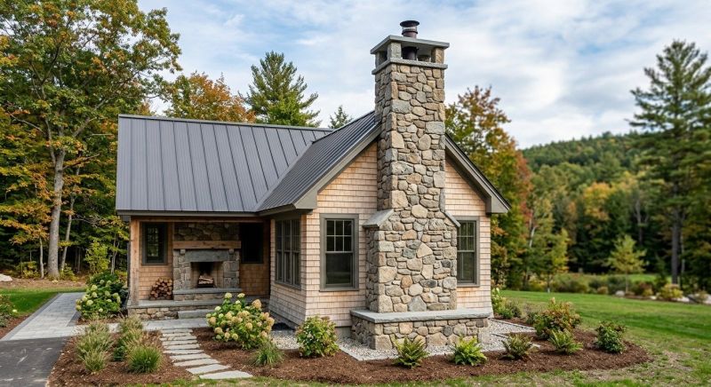 Stone Chimney Installation in Angwin, CA