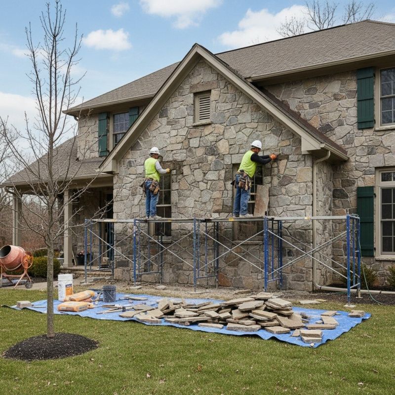Stone Veneer Repair in Rohnert Park, CA