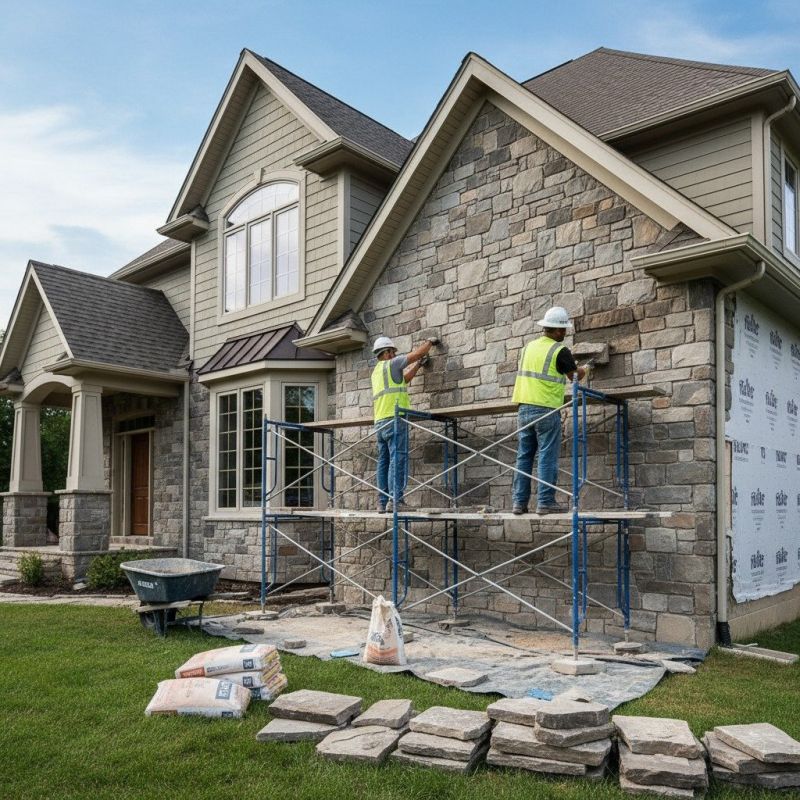 Stone Veneer Repair in Sebastopol, CA